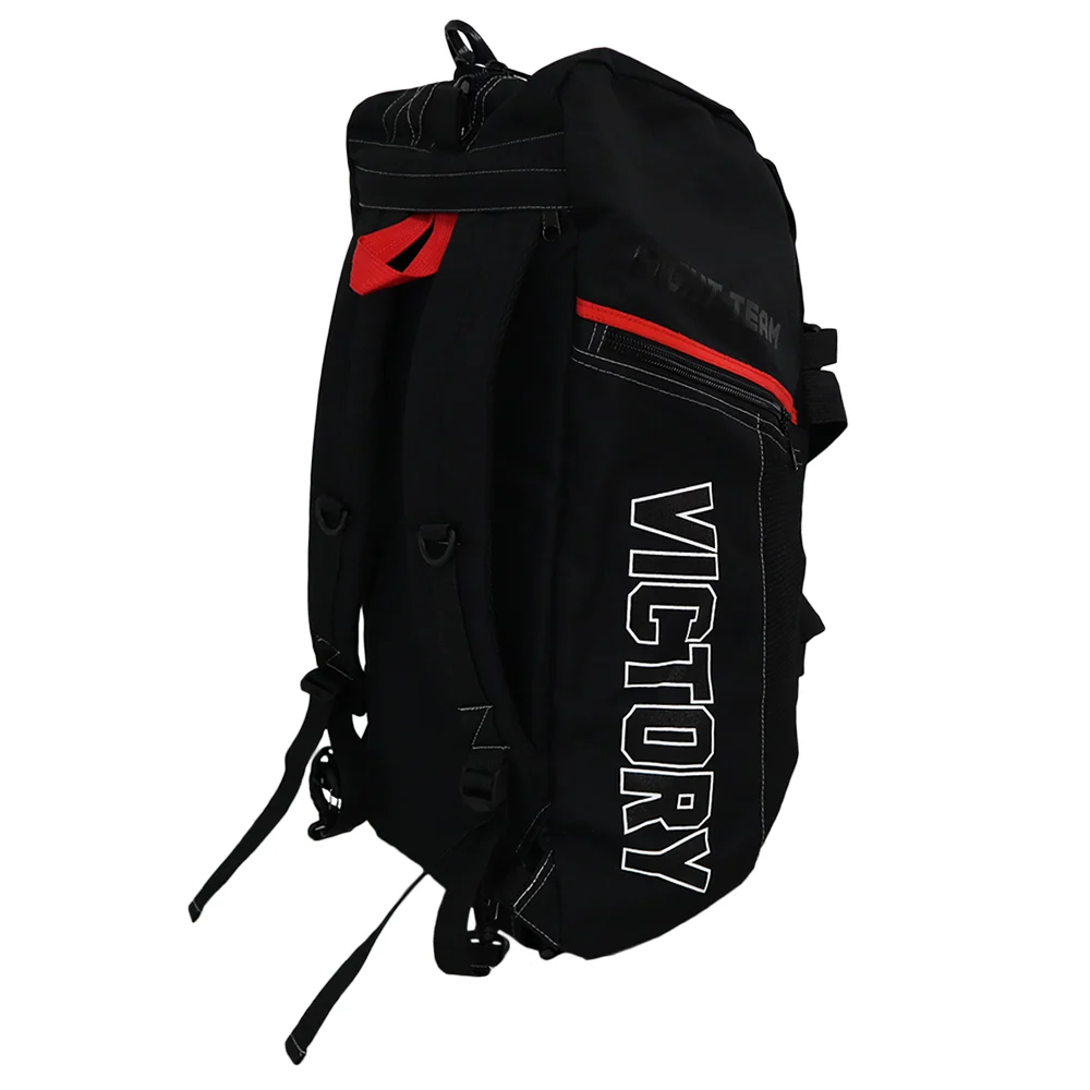 VICTORY BAG CONVERTIBLE BACKPACK FIGHT TEAM BLACK/WHITE/RED - Image 3