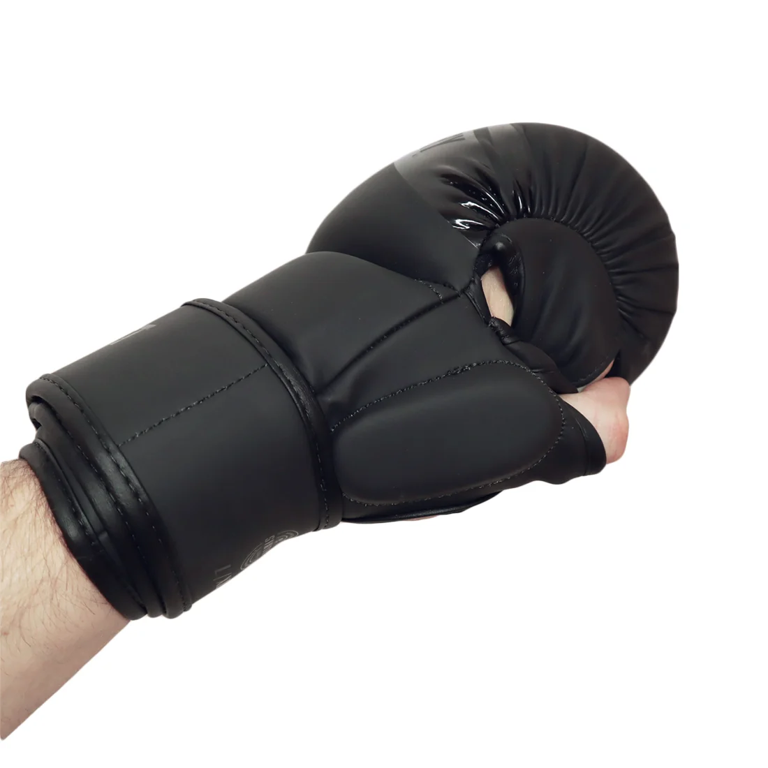 VICTORY MMA GLOVES SPARRING IMPACT 2 MATTE BLACK - Image 3
