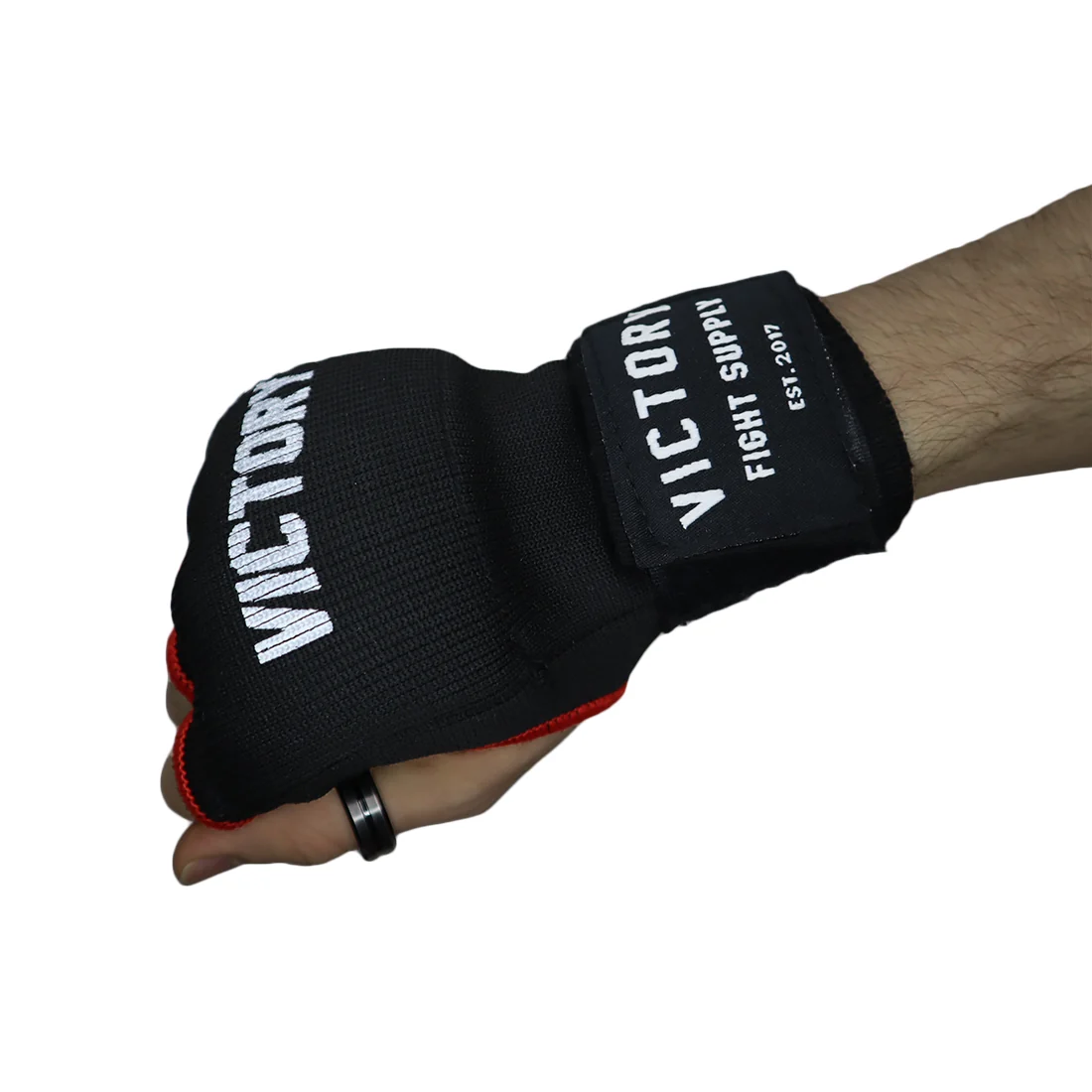 VICTORY EASY WRAP SLIP-ON GEL V2 BLACK/ RED - Image 3