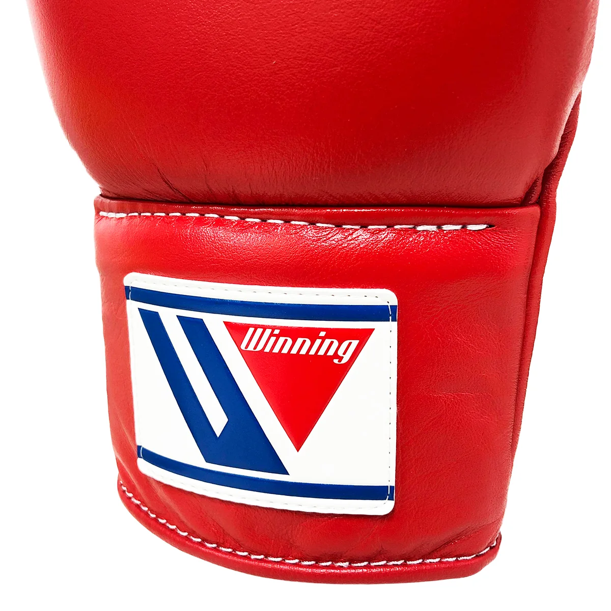 WINNING GLOVES PRO FIGHT LACE UP RED - Image 3